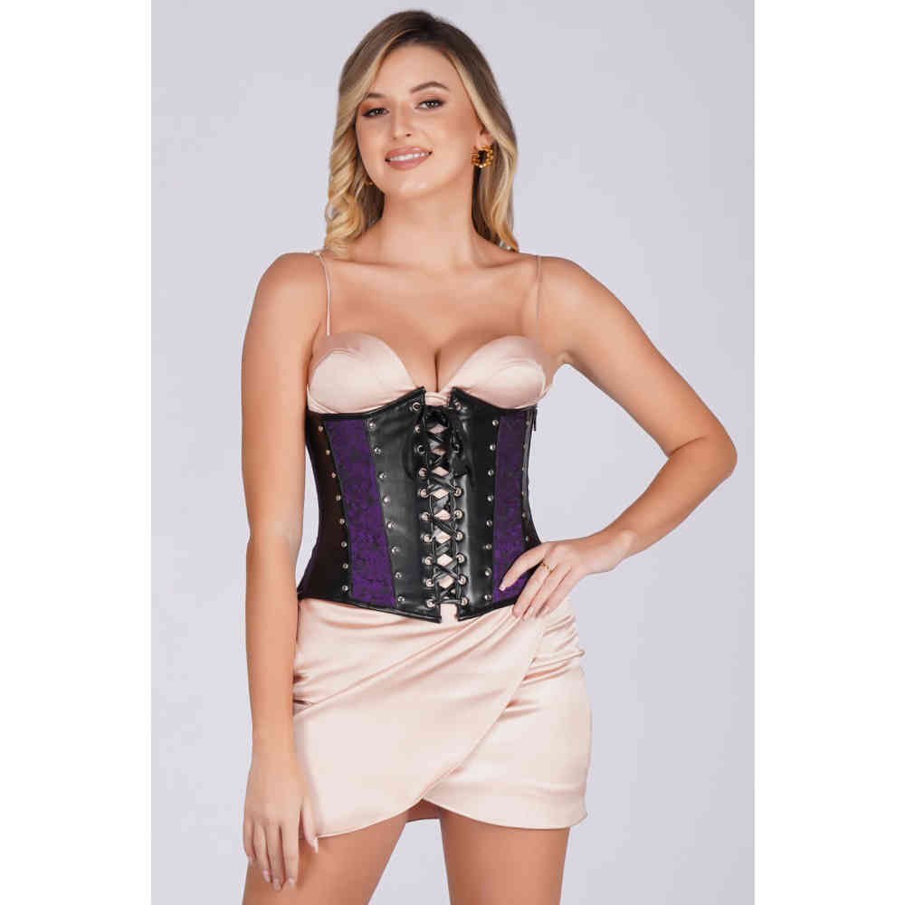 Attitude Corsets - Yasmin Corset sous la poitrine - Violet